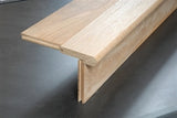 Solid Oak Stair Nosing Grooved