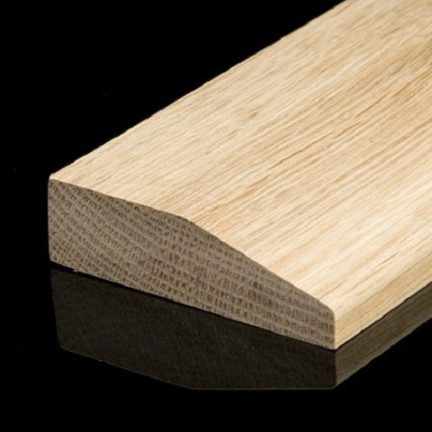 Solid Oak Chamfered Skirting 2.4m